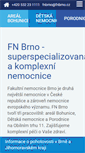 Mobile Screenshot of fnbrno.cz